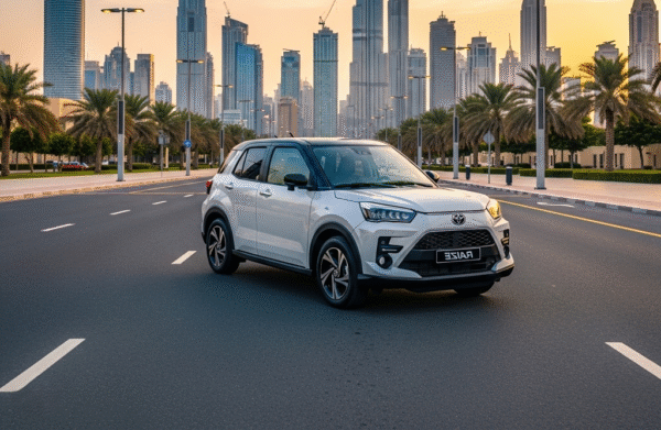 TOYOTA RAIZE (White & Black)