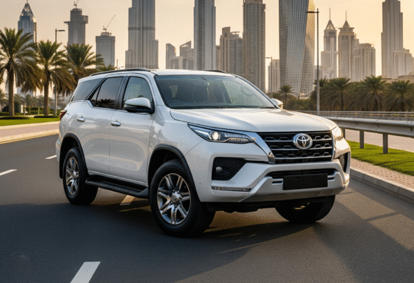TOYOTA FORTUNER (White Pearl)