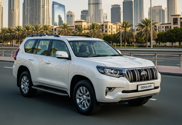 TOYOTA PRADO (White)