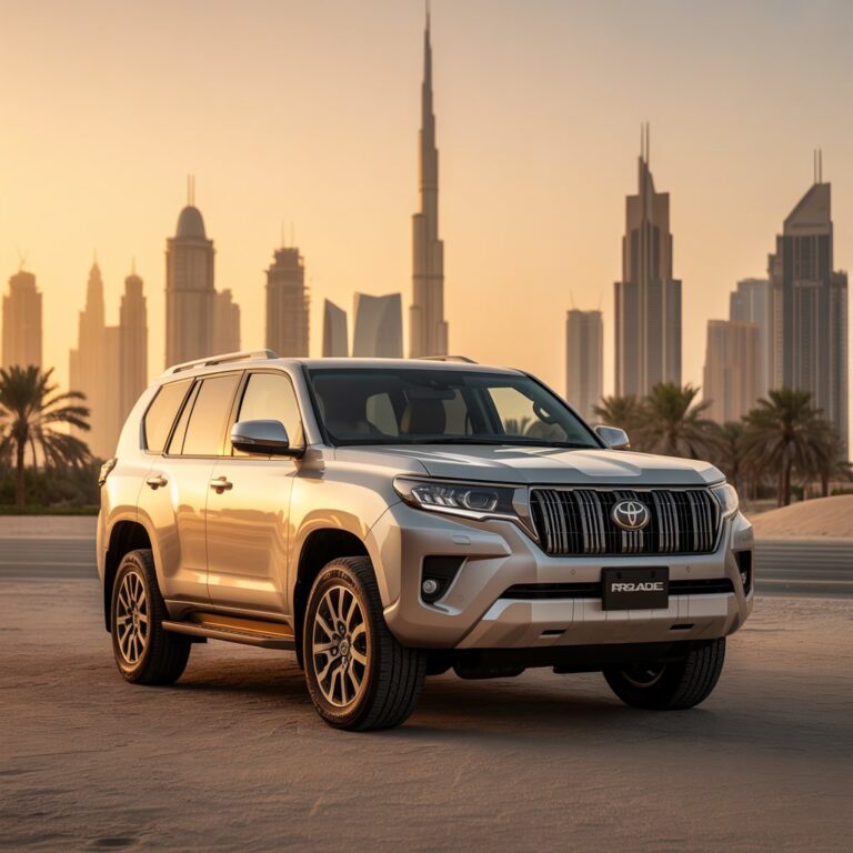 Toyota Prado rental Dubai