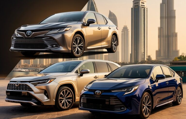 Toyota Cars to Lease in Dubai: Best Models for Comfort and Value