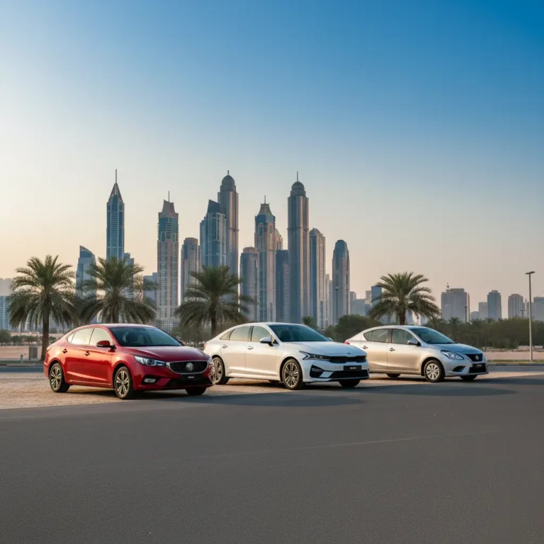 Renting a Sedan in Dubai