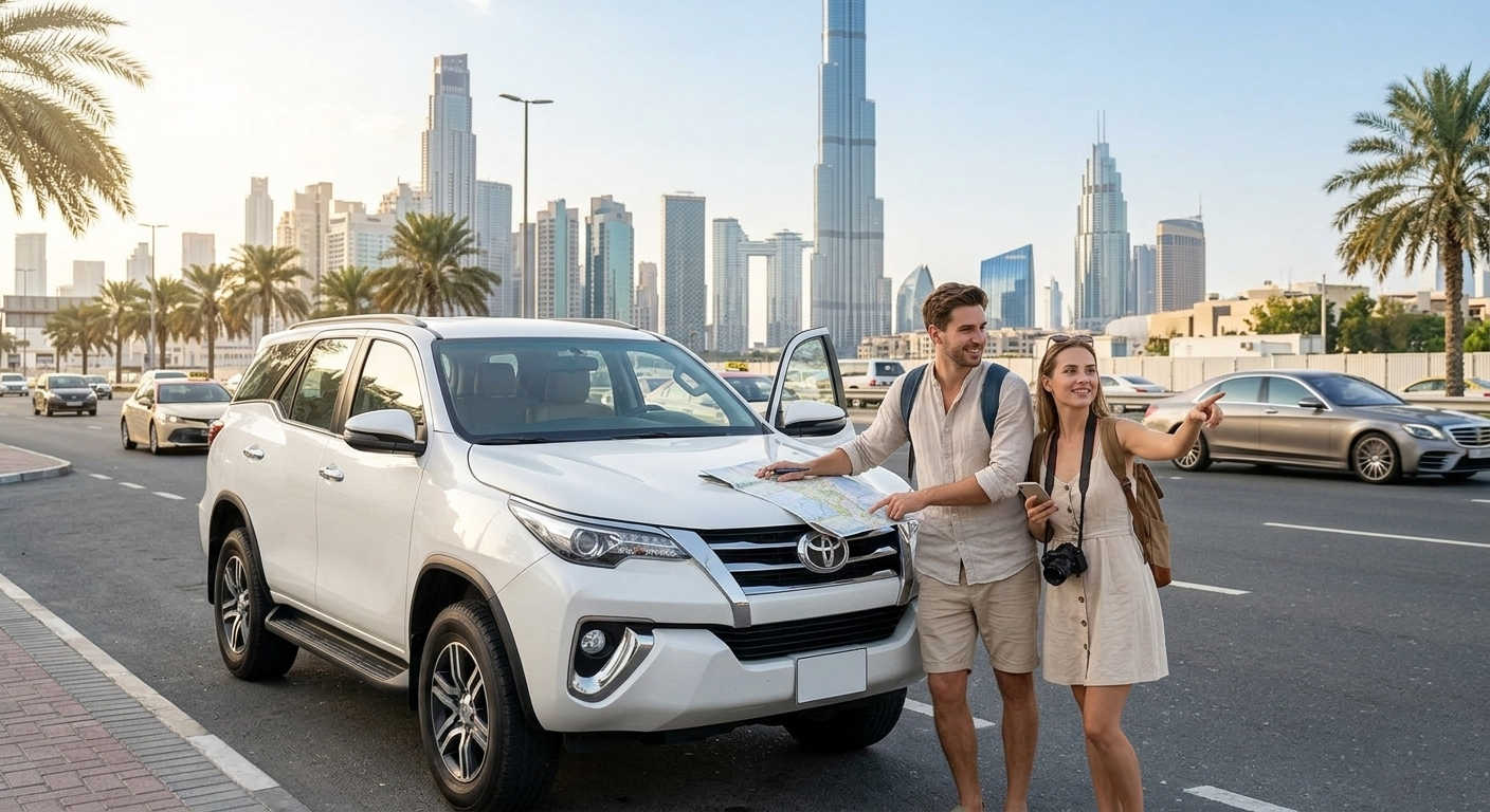 Rent a Car in Dubai as a Tourist