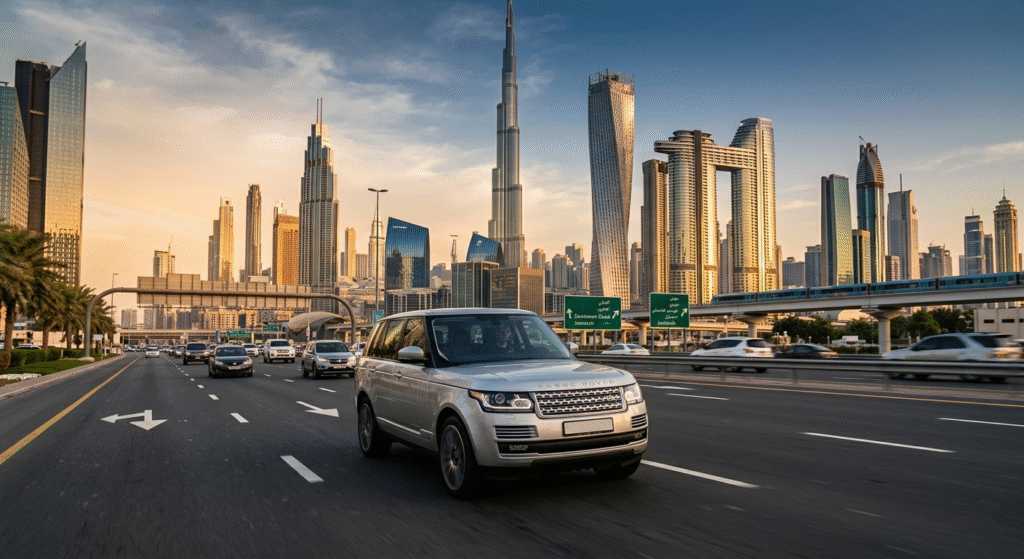 Salik car rental Dubai