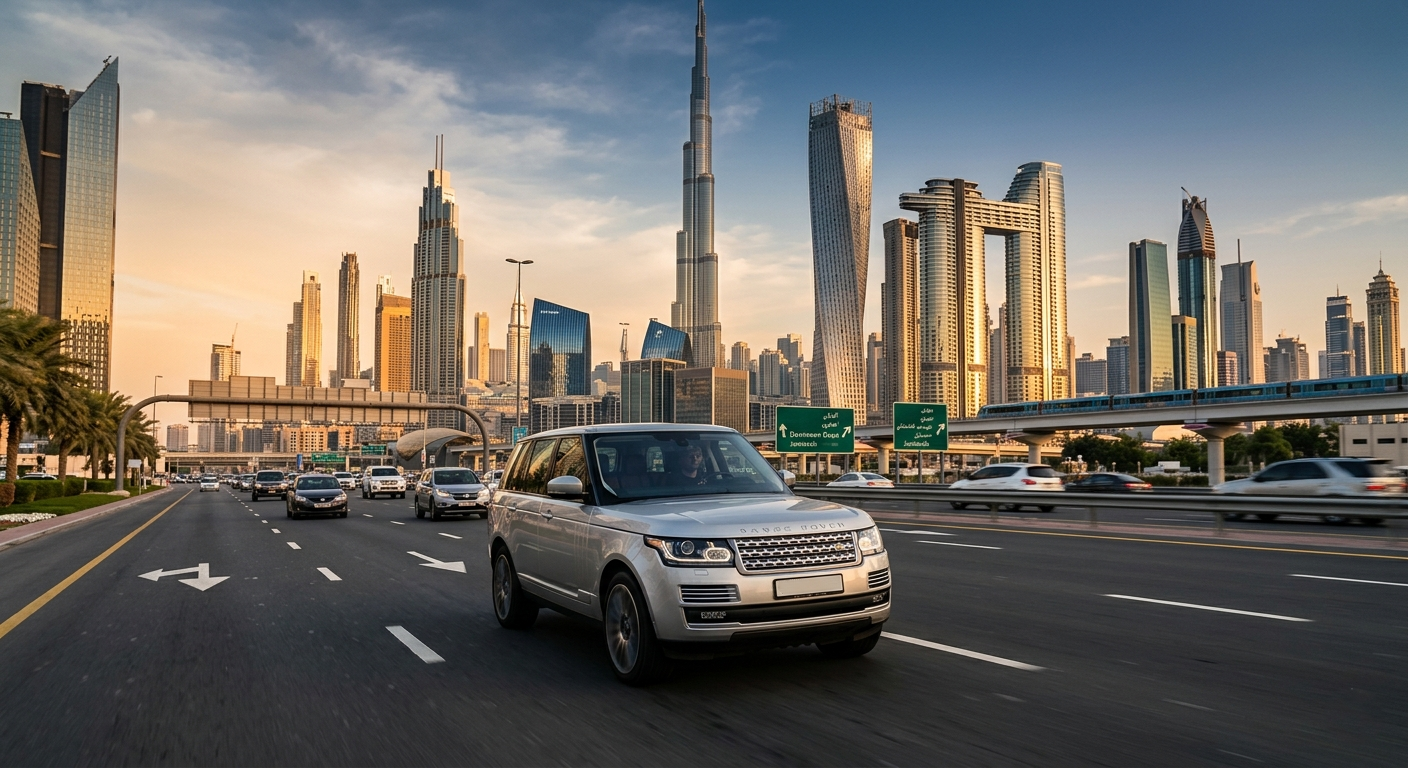 Salik car rental Dubai