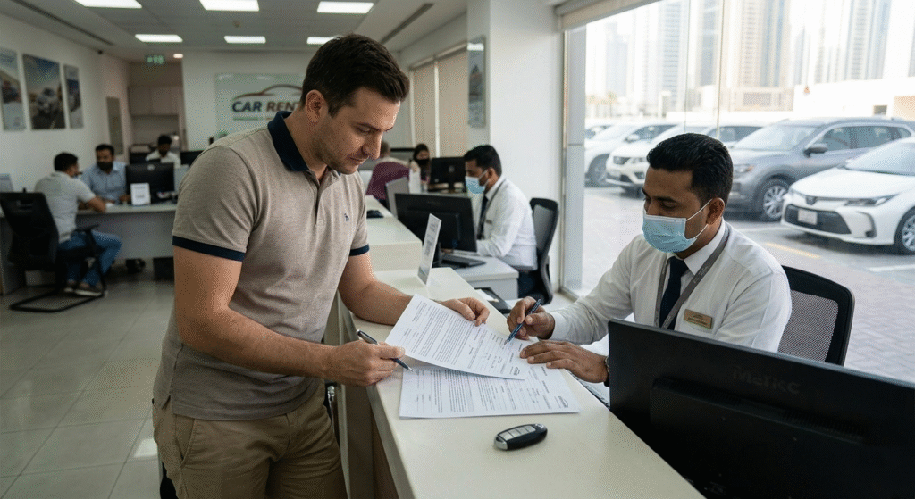 car rental insurance UAE
