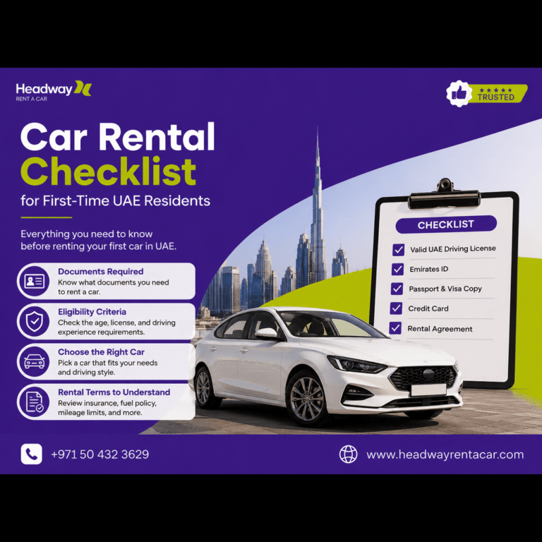 Car Rental Checklist
